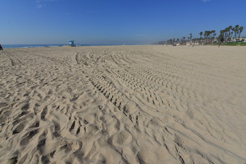 Huntington beach in Orange county, California