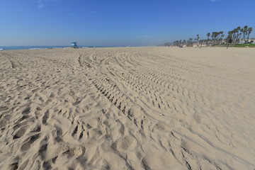 Fototapeta na wymiar Huntington beach in Orange county, California