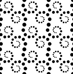 Geometric Seamless Pattern Circles
