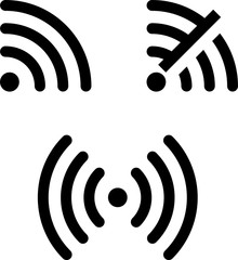 Wifi Icon Collection Design