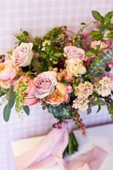 Autumn flower arrangement. Wedding flowers