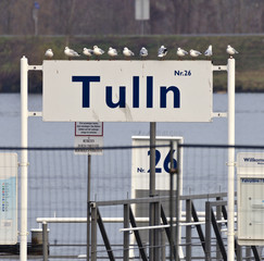  shipping pier of the town of Tulln