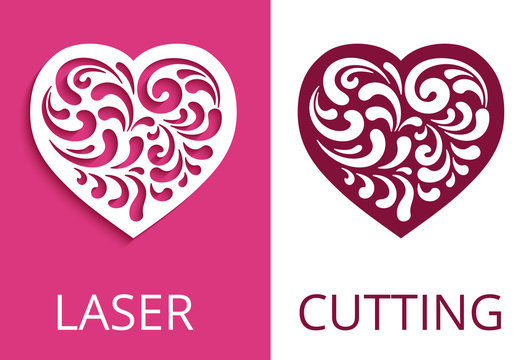 Laser Cut Templates Heart Images – Browse 3,871 Stock Photos, Vectors, and  Video | Adobe Stock