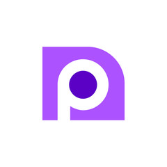 P Initial Letter Logo Vector