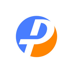 P Initial Letter Logo Vector