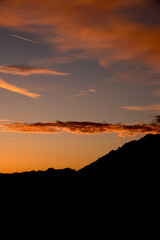 Sonnenaufgang in den Alpen