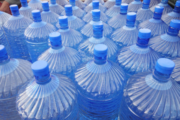 water bottles
