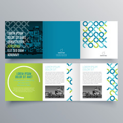 Brochure design, brochure template, creative tri-fold, trend brochure