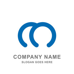 Double Blue Round Logo