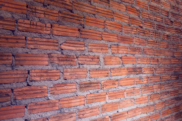 texture of brick wall, shallow depth of field