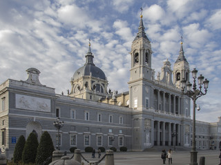 La Almudena Cathedral. Madrid, Spain.