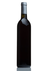 bottle of red wine