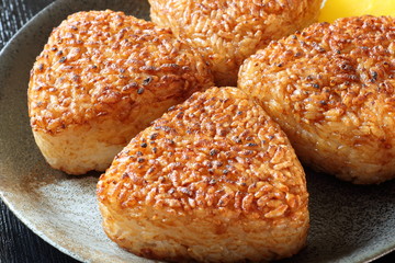 焼きおにぎり　Grilled rice balls