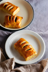 Mini pies with meat.style rustic