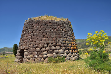 Nuraghe Santa Sarbana in Sardinien