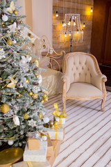 Beautiful christmas interior