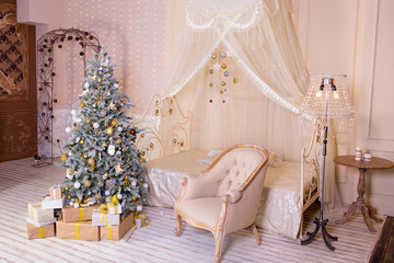 Beautiful christmas interior