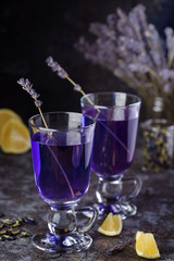 Thai blue tea anchan