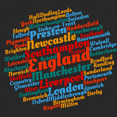Localities in England - 183200411