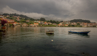 Fisherman's village of Combarro Galicia. Spain