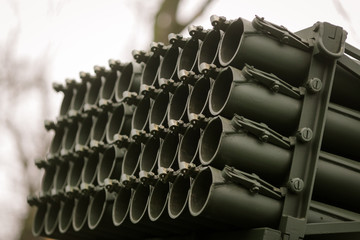 Anti aircraft missiles launcher