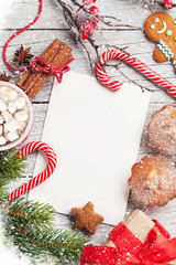 Christmas greeting card