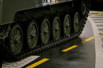 Armored vehicle tracks