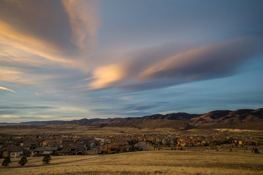 Sunrise in Lakewood, Colorado