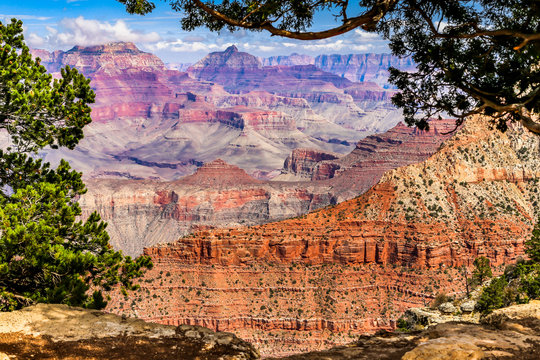 Grand Canyon, South Rim, Arizona, United States of America.
