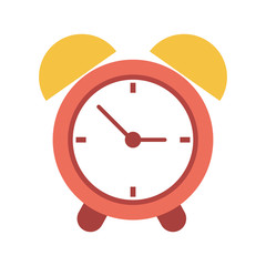Classic alarm clock icon vector illustration graphic design