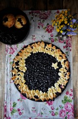 Currant pie. Galetta