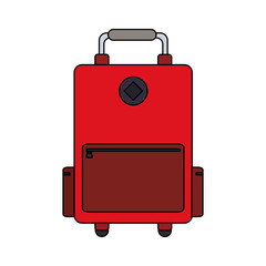 Travel luggage isolated icon vector illustration graphic design