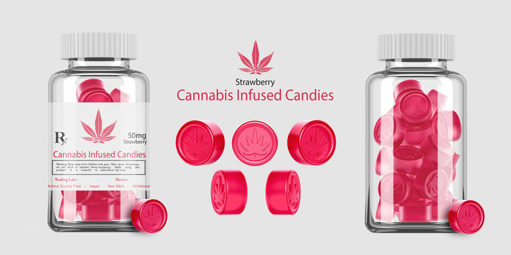 Cannabis Infused Candies - Weed Gummies