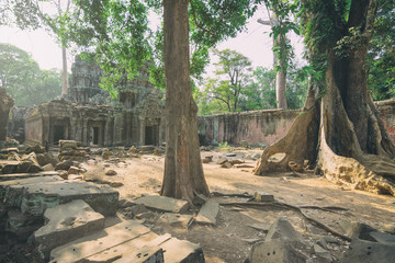 Amazing Angkor Wat Temple in Siem reap, Cambodia