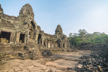 Fototapeta premium Amazing view of Angkor Wat Temple at sunset, Siem reap, Cambodia