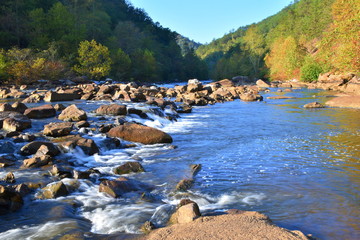 landscape with stream