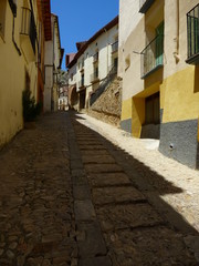 Castellote. Pueblo de Teruel ( Aragon) en la comarca turolense del Maestrazgo, en España