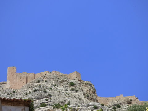 Castellote. Pueblo de Teruel ( Aragon) en la comarca turolense del Maestrazgo, en España