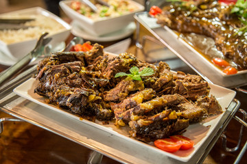 food meat lamb grill lunch gourmet