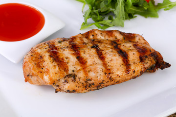 Grilled chicken breast