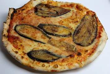 Pizza alla parmigiana.