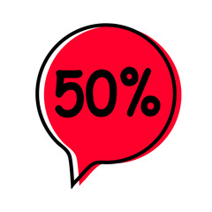 50% off discount