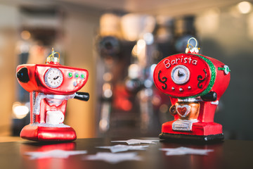 Weihnachtsbaum Schmuck - Espresso Kaffeemaschine