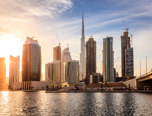 Dubai downtown skyline