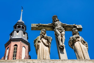 Fototapeta na wymiar Opole, Kathedrale zum heiligen Kreuz