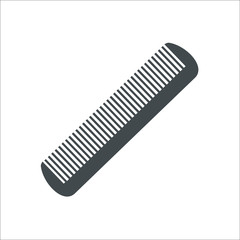Hairbrush icon. Vector illustration