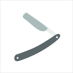 Straight razor icon