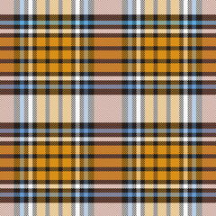Scottish woolen fabric. Tartan. Traditional checkered fabric. Pattern for fashionable costume fabric.