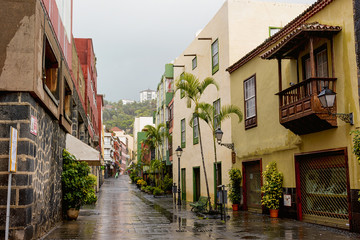 Calle del centro del Puerto de la Cruz