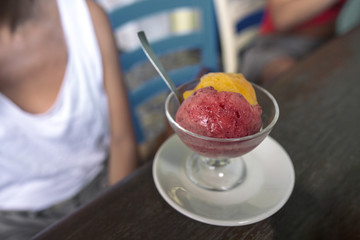 Sicilia dolce tradizionale tipico Granita Siciliana